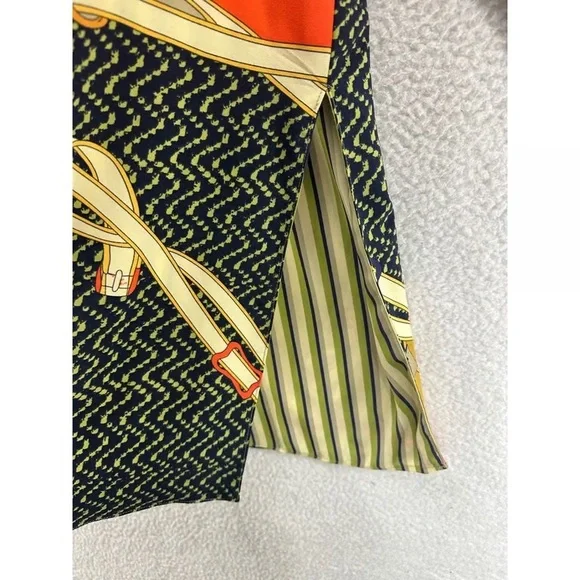 Colorful Patterned Women's Robe - Picture 3 of 3